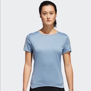 ADIDAS RS SS TEE RAW GREY LADIES T-SHIRT